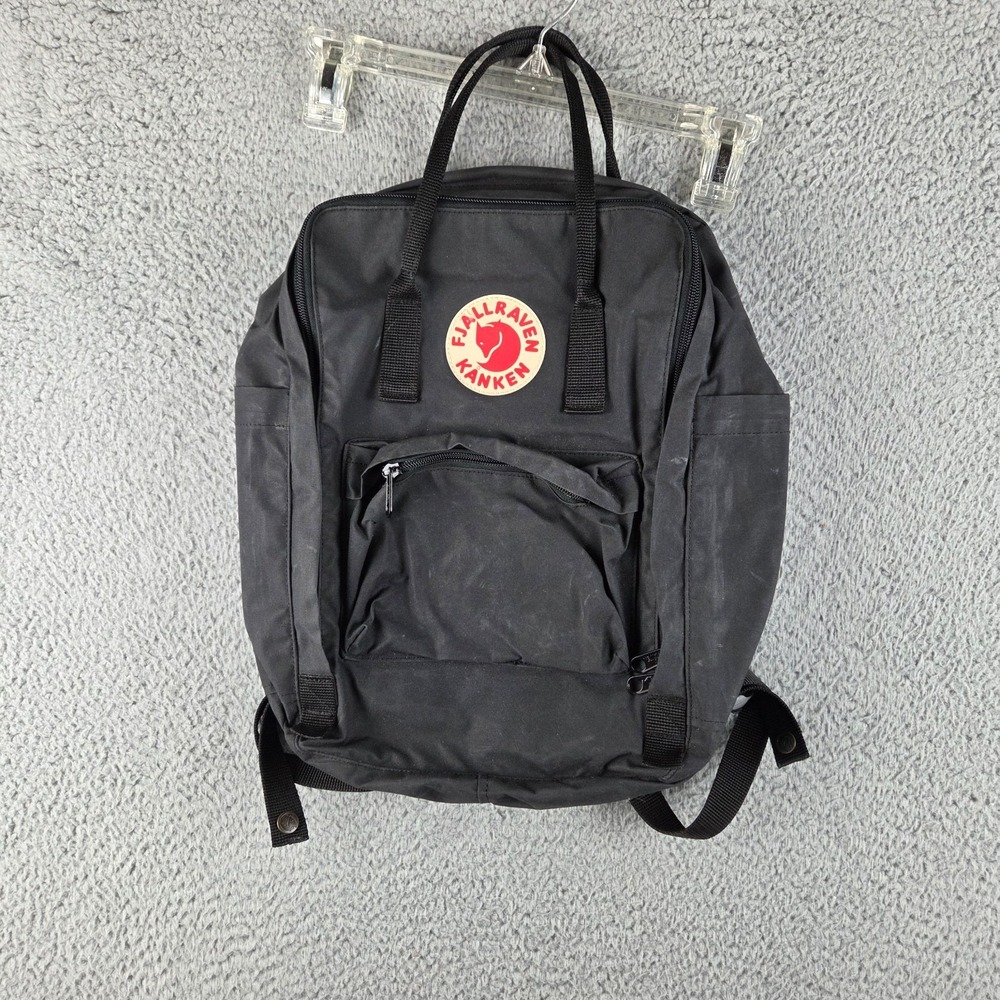 Fjallraven Kanken 15 Laptop Backpack Black Style 23510 School Travel Bag